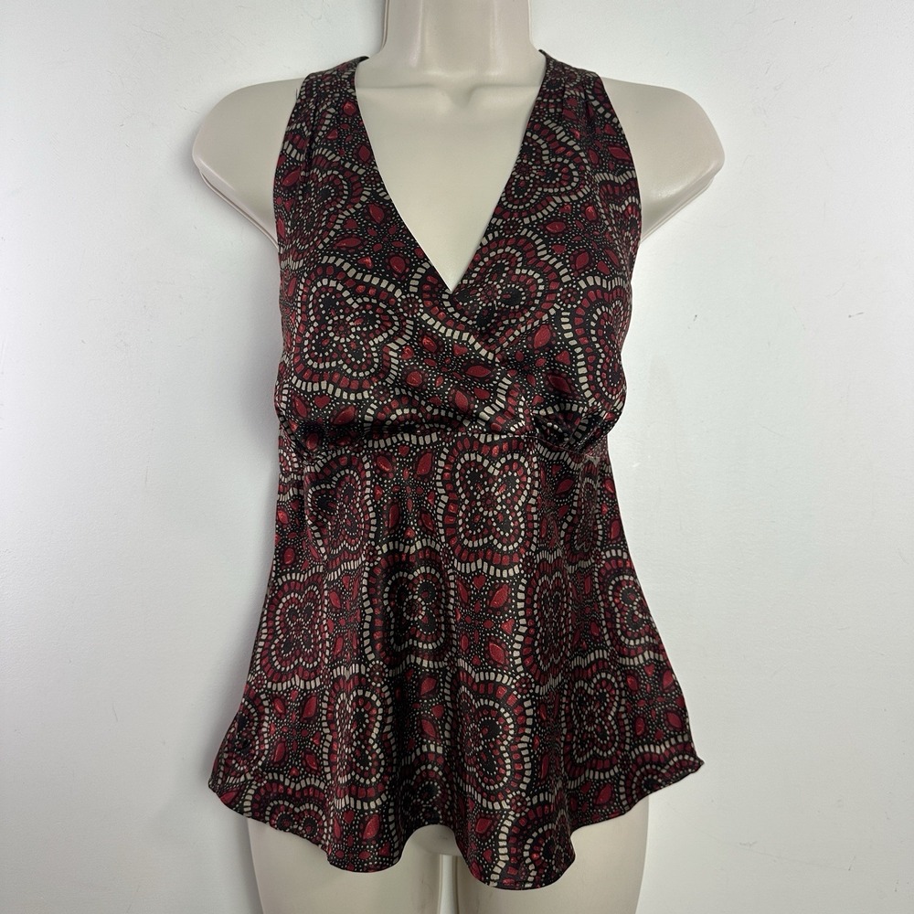 Vintage‎ Worthington Top Y2K Babydoll Sleeveless Whimsigoth Fairy Grunge Size 12